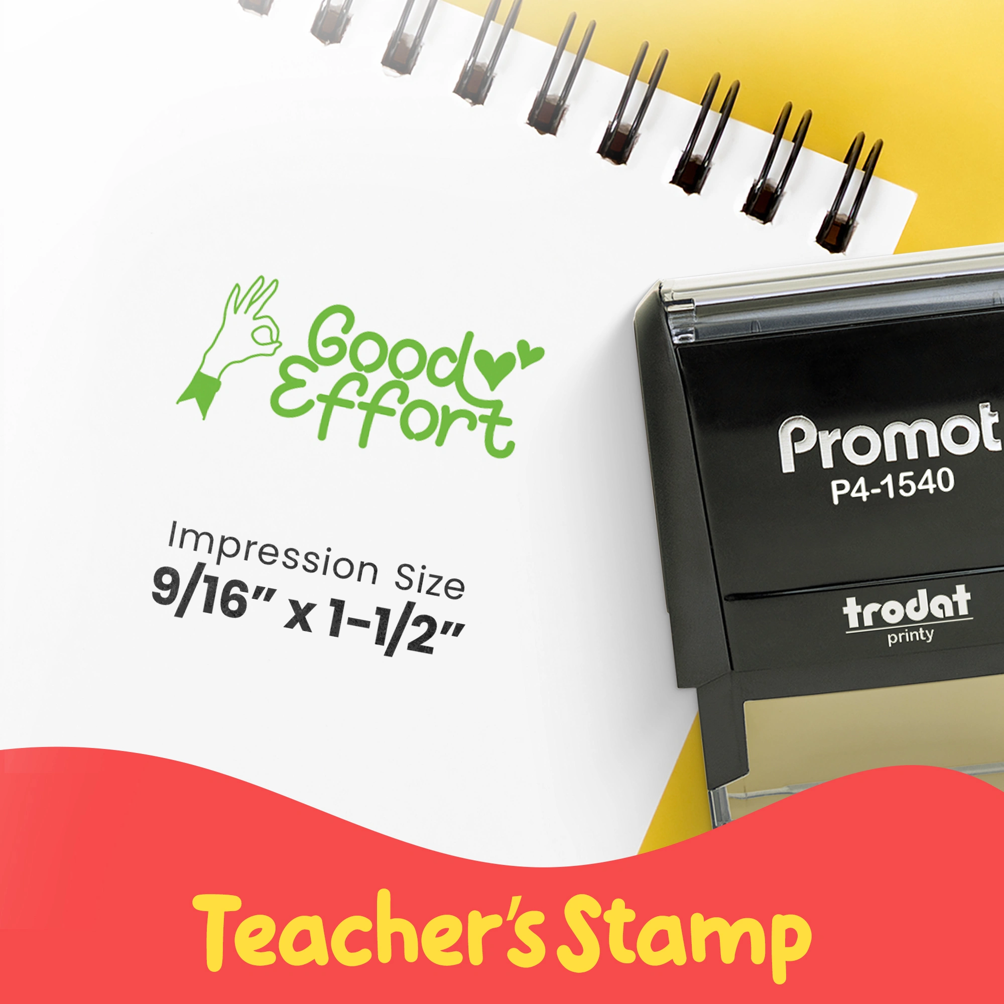 Good Effort - Teacher Stamp